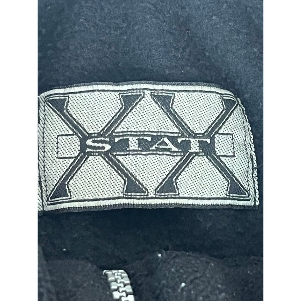 XX Stat Half Zip Sweatshirt Men's L Black High Neck Pullover Long Sleeve Running - Picture 4 of 5